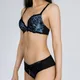 Ensemble de soutien-gorge et culotte Sexy pour femme soutien-gorge Push Up épais rembourré