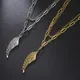 Skyrim-Collier Pendentif Ailes d'Ange Séraphin pour Femme Acier Inoxydable Mode Simple Cadeau