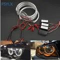 FSYLX LED Angel Eyes für BMW E46 halo licht Fehler Freies SMD engel auge E36 E38 E39 E46 Projektor