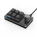Mini tastiera di programmazione macro RGB a 3 tasti per Photoshop Gaming Tastiera Hotswap Copia