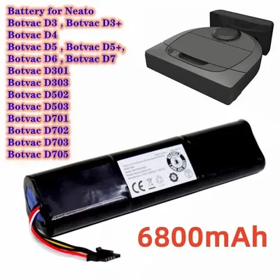 Batterie pour Neato Botvac Connecté D3 D3 + D4 D5 D5 + D6 D7 D301 Dolympiques