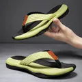 Tongs de plage antidérapantes pour hommes chaussures tendance grande taille 45 été 2021