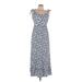 Cynthia Rowley TJX Casual Dress: Blue Dresses - Women's Size 10