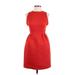 Kate Spade New York Cocktail Dress - Sheath: Red Solid Dresses - Women's Size 0