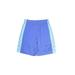 Nike Athletic Shorts: Blue Color Block Activewear - Women's Size Medium