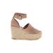 Marc Fisher Wedges: Tan Shoes - Women's Size 6 1/2