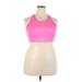 Adidas Sports Bra: Pink Activewear - Women's Size 2X