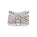 Coach Factory Leather Shoulder Bag: Gray Bags