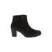 Gabor Ankle Boots: Black Shoes - Women's Size 4 1/2