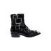 Alexander McQueen Ankle Boots: Black Shoes - Women's Size 38