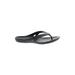 Crocs Flip Flops: Black Shoes - Women's Size 8
