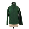 J.Crew Fleece Jacket: Green Jackets & Outerwear - Women's Size Small