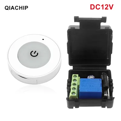 433 Mhz Universal Wireless Remote Control Switch DC 12V 1CH Relay Receiver Module and RF Transmitter
