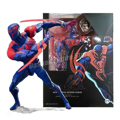 SHF Miguel O'Hara Miles Gwen Action Figure PVC Movable Collection Across the Spider-Verse Figures Superhero CT O Hara Model Toys