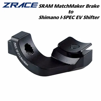 ZRACE ShiftMounts MatchMaker Brake to I-SPEC EV Shifter Adapter, for SRAM MatchMaker shifter