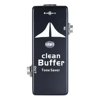 Mosky Clean Buffer Mini True Bypass Guitar Effects Pedal Tone Saver Buffer Effects Processsor Guitar