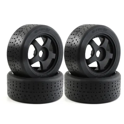 RS Rubber Black Tire 102*45mm Tyre 17Mm Wheel Hex For Arrma 1/7 Infraction Felony Limitless RC Car