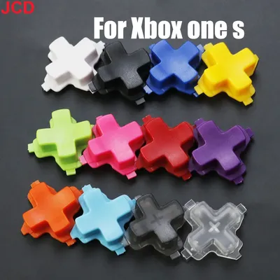 JCD 1pcs Replacement Dpad D Pad Plastic Button Direction Key Cross Buttons For Xbox one Slim Game