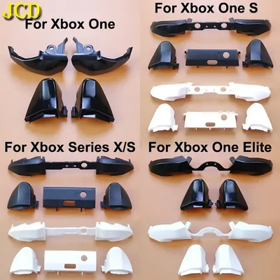 JCD RB LB Bumper Middle Bar Holder LT RT Shoulder Trigger Button Mod Kit For Xbox One Series S X