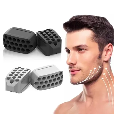 Silicone Jaw Exerciser Tablet Jaw Exerciser Gum Jawline Shaper Jaw Trainer Face Slimming Tool for