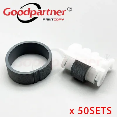 50X Feed Separation Pickup Roller Rubber Tire for EPSON L3110 L3150 L4150 L4160 L3156 L3151 L1110