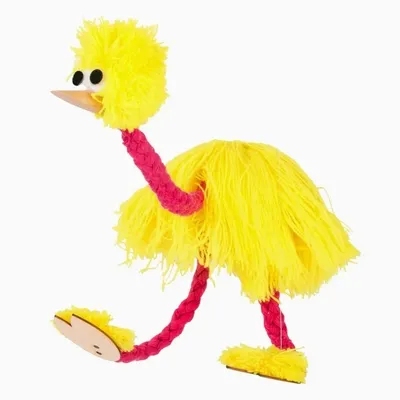 Puppet Ostrich Magic Tricks Handicraft Vintage Wire-controlled Puppetry Interactive Educational Toys