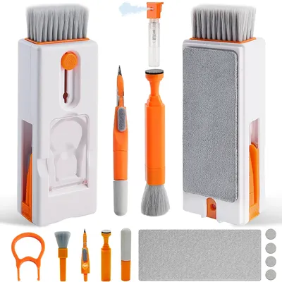 11-in-1 Computer Cleaning Kit Bluetooth Earphone Cleaner Pen Keyborad Camera Brush Sim Card Ejector