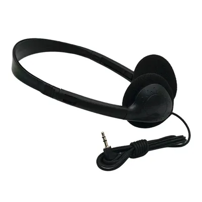 3.5mm Wired Computer Headphone No Microphone Gaming Headset Noise Canceling Sports MP3 Earphone