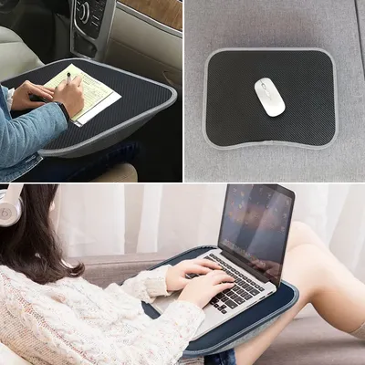 MUMUCC Multifunctional Laptop Desk With Cushion and Filled with Foam Particles, Small Pillow Table,