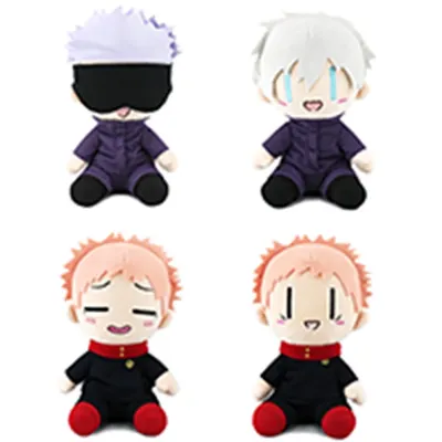 23CM Jujutsu Kaisen Doll Anime Gojo Satoru Yuji Itadori Inumaki Toge Toys Soft Ornaments Pendant
