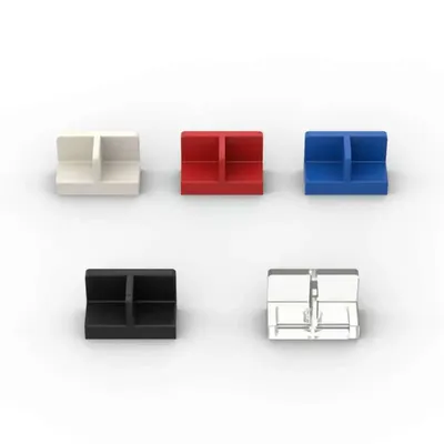 MOC 10PCS 93095 Panel 1X2X1 With Round Corners Building Blocks Kit 18971 Figures Bricks Particle Toy