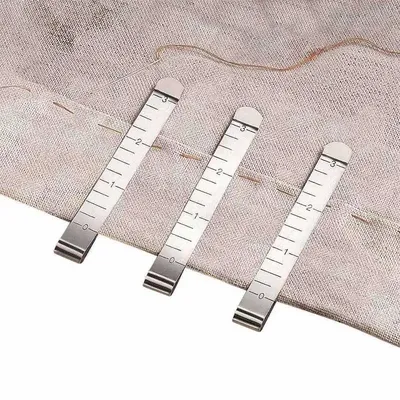 1/3/5Pcs Metal Sewing Crimping Clip Stainless Steel Sewing Clips For DIY Clothing Stitching Pinning