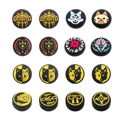 Thumb Stick Grip Cap Joycon Joystick Protective Cover For Monster Hunter RISE Switch Oled Joy-Con NS