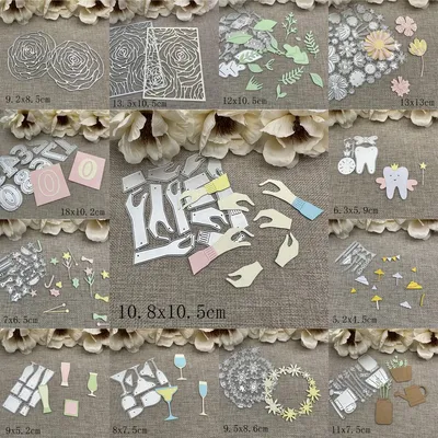 New arrival series Metal Cutting Dies Stencils Die Cut for DIY Scrapbooking Album Paper Card