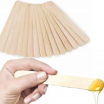 10pcs/set Woman Wooden Body Hair Removal Sticks Wax Waxing Disposable Sticks Beauty Toiletry Kits