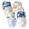 8pcs/6pcs Washable Baby Potty Training Pants Reusable Toilet Trainer Panty Reusable Cloth Diaper Nappy Changing Underwear Briefs