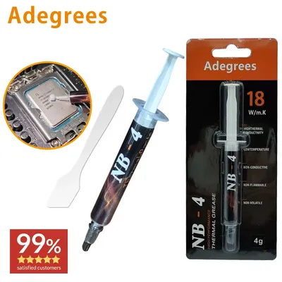 Thermal Paste 18W/mk Thermal Compound Conductive 2g/4g Silicone Grease Heat Sink for CPU GPU Chipset