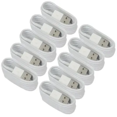 10-50Pcs 1M 3ft Type C USB C Charger Cable Cord Line For Samsung Galaxy S10 S20 S22 S23 Xiaomi