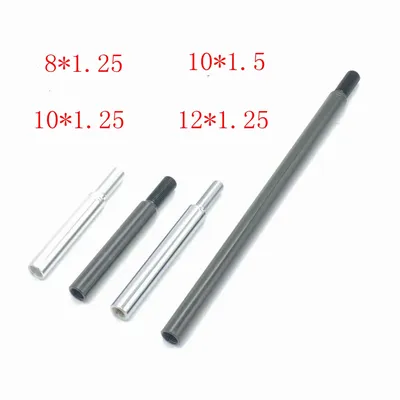Aluminum Black Chrome Shift Knob Extender Extension Lever Gear Manual Shifter 10/4/3.5/3 inch