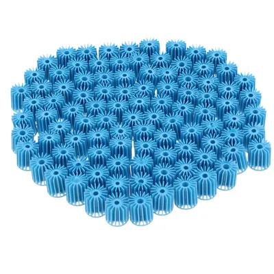 100 Pcs Bio-Ball Filter Media for Aquarium Fish Pond for Freshwater and Saltwater Wet/Dry Systems