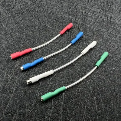4Pcs Turntable Cartridge Stylus Universal Pure Silver Wires For Shure Ortofon LP Vinyl Record