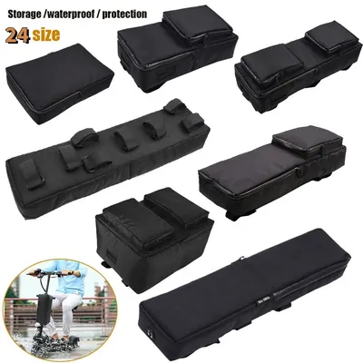 24 Size Electric Scooter Battery Bag Enclosure Bike Front Electric Bike Waterproof Storage