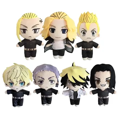 20cm Anime Plush Toy Manjiro Sano Ryuguji Ken Habumiya Ichiho Venue Keisuke Matsuno Chidori Sankilon