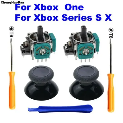 2 PCS 3D Analog Joystick Stick Sensor Module Potentiometers & ThumbStick for Microsoft XBox One S X