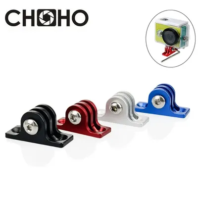 CNC Aluminum Mount Flat Fixed Base Low Angle Surfboard Surface For GoPro 13 12 Accessorie DJI OSMO