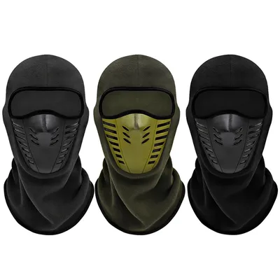 Motorcycle Mask Fleece Thermal Face Mask Keep Warm Moto Riding Balaclava Motorbike Biker Winter