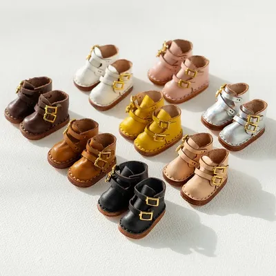 Ob22 Ob24 Shoes Cute Blyth Doll Mary Jane Boots With Double Button For Licca Azones Ob24 Ob22 Doll