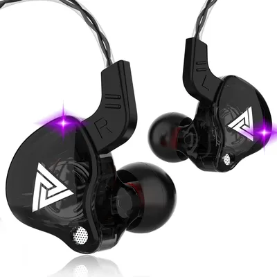 Original QKZ AK6 Copper Driver HiFi Wired Earphone Race Sport Headphone Bass Stereo Headset Music