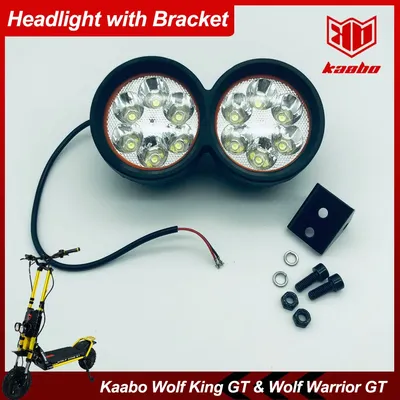 Wolf GT Headlight Bracket LED Light Adapter Base for Kaabo Wolf King GT Warrior GT PRO PLUS Electric