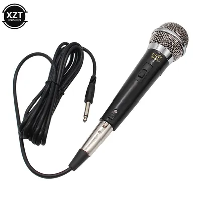 Karaoke Microphone Handheld Professional Wired Dynamic Microphone Clear Voice Mic for Karaoke Part